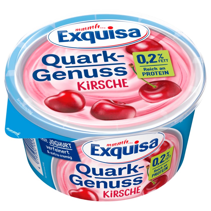 Exquisa QuarkGenuss Kirsche 0,2% 500g